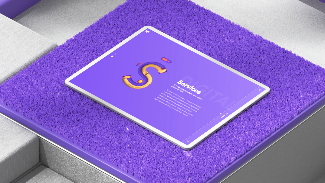 Промо-сайт для digital-агентства MST